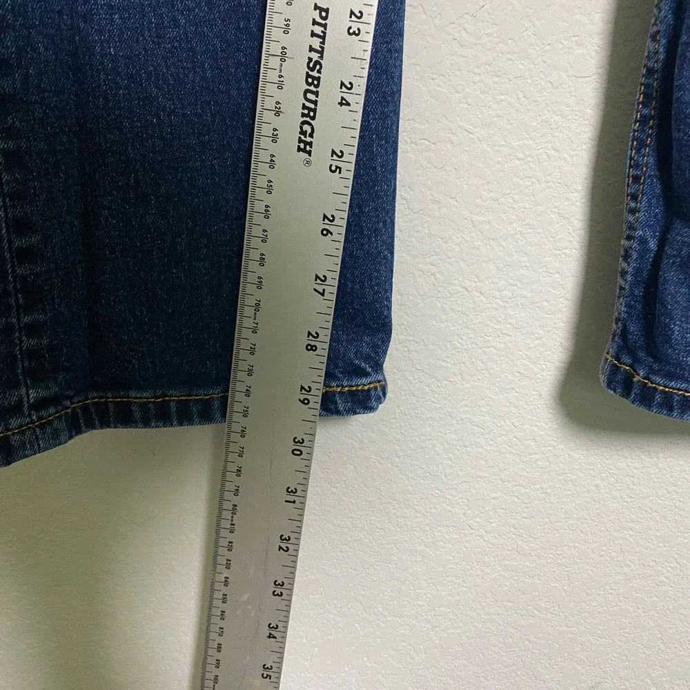 Vintage Levis 505 Dark Wash Mens 34x30 Straight Leg Everyday‎ Casual Western